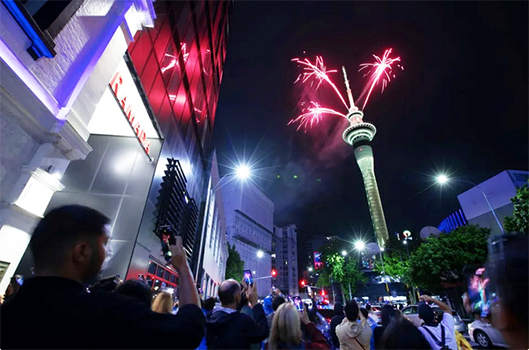 NEW YEAR IN AUCKLAND