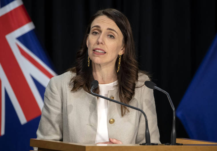 New Zealand's Prime Minister Jacinda Ardern 