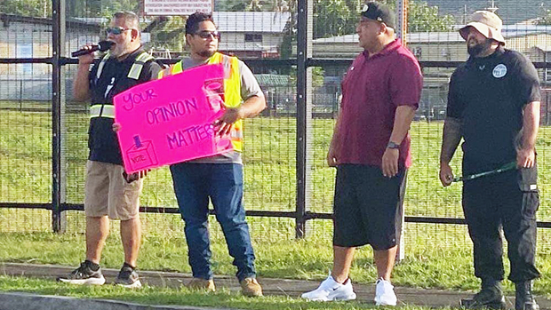 four ment at get out the vote wave