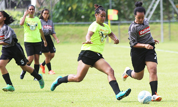 Olivia Vaiomounga of Pago Youth