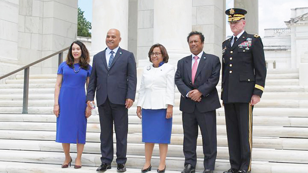  The Pacific delegation in Washington DC