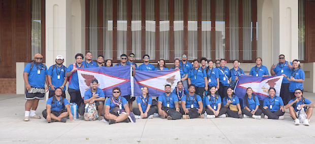 American Samoa FestPAC delegation