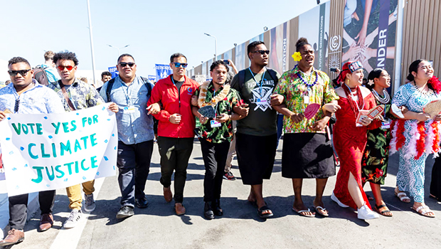 Pacific Islands activists protest 