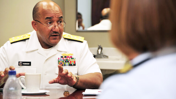 Retired Vice Adm. Adam Robinson Jr.