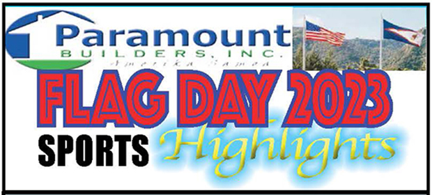 Paramount Flag Day banner