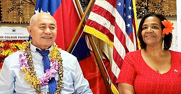 Seuula Ioane and Gini Wilderson