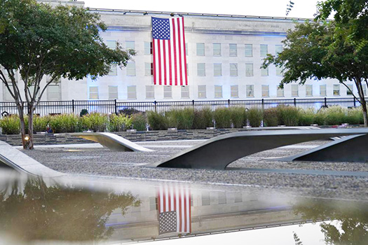 Flag at Pentagon