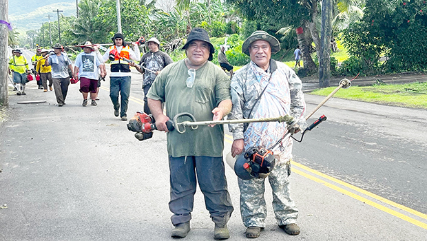 members of Leone LDS ward