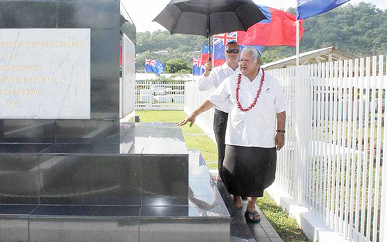  Samoa Prime Minister Tuilaepa Lupesoliai Sailele Malielegaoi 