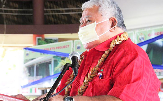 Prime Minister Tuila'epa Sa'ilele Malielegaoi 