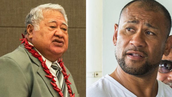   Prime Minister, Tuilaepa Dr. Sa’ilele Malielegaoi and Paulo Malele or King Faipopo.