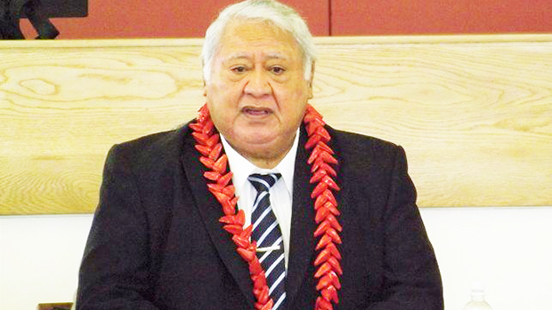  Samoan PM, Tuila'epa Sailele Malielegaoi 