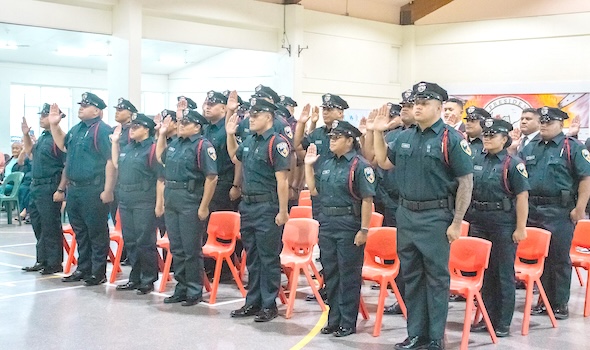 The 29th Police Academy graduating class 