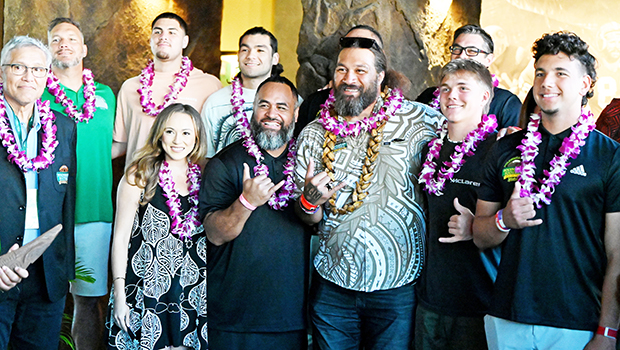 Polynesian Football Hall of Fame Enshrinement ceremony 