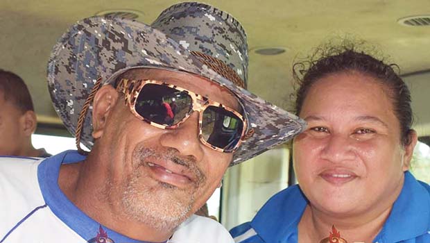 Sooau Vaa Brown and his wife Maylynn Brown 