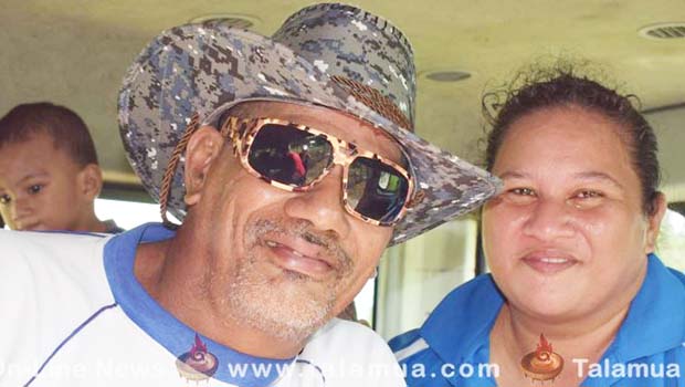 Alex's parents, Va’a and Maylynn Brown