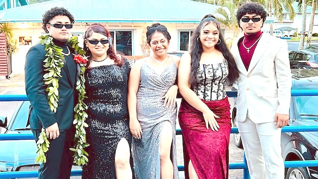 dressed for the prom