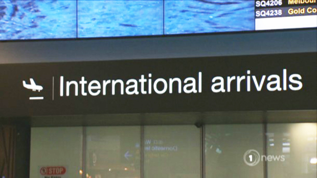 Arrival area, New Zealand airport