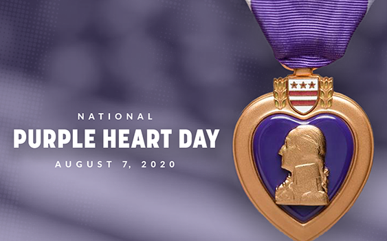 Purple Heart Day logo