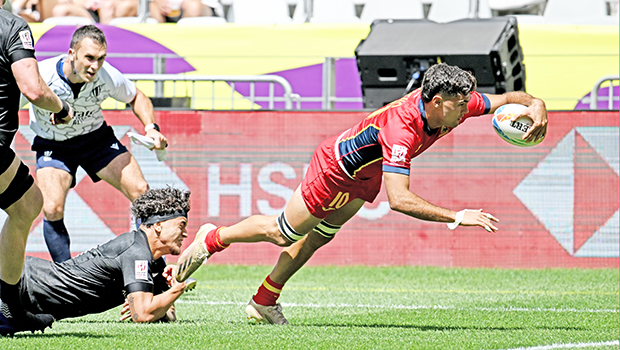 Ramos slips through Clarke's fingers