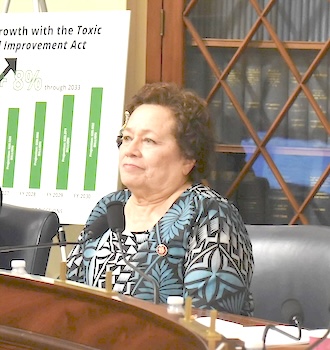 Congresswoman Uifa’atali Amata