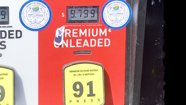 gasoline price in southern California