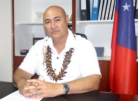 Samoa’s acting caretaker Prime Minister, Tuala Tevaga Ponifasio
