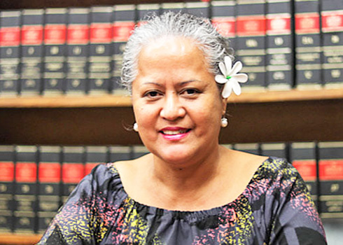 Samoa’s Attorney General Savalenoa Mareva Betham-Annandale