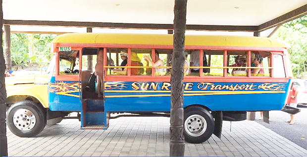 Samoa aiga bus