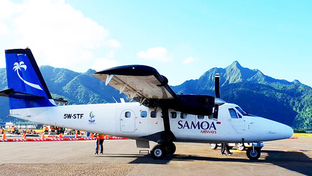  Samoa Airways Twin Otter at American Samoa's Tafuna International Airport