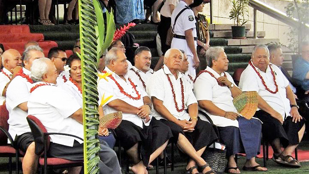 Samoa Cabinet photo from June 2018 