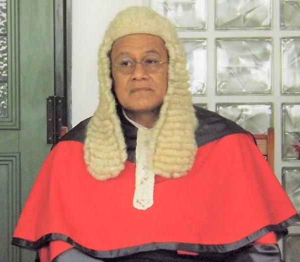Samoa's Chief Justice, Satiu Simativa Perese