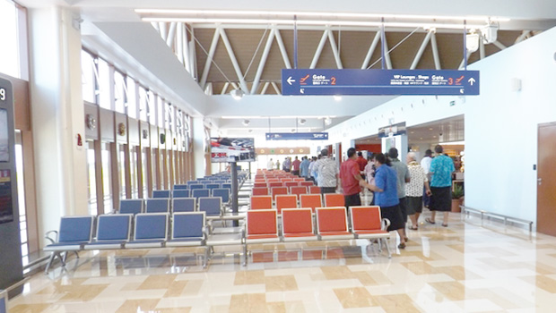 Faleolo airport interior