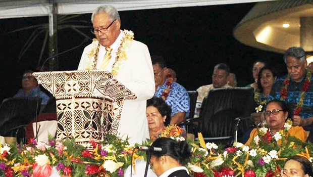 His Highness the Head of State, Tuimalealiifano Va’aleto’a Sualauvi II 