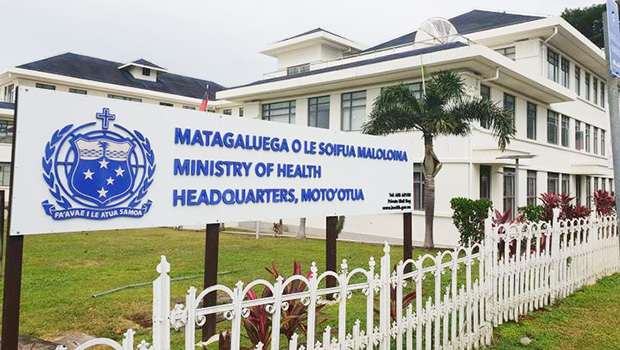 The Samoa Ministry of Health logo
