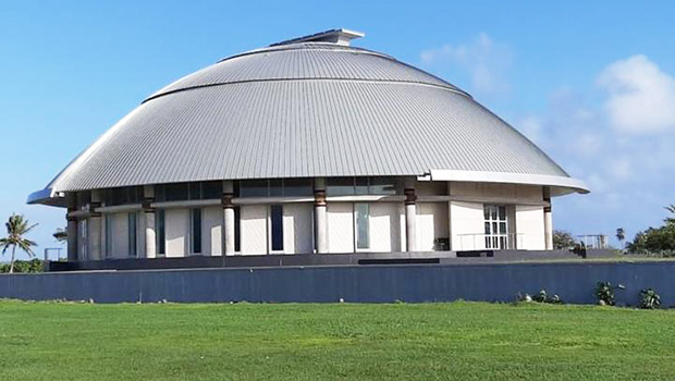 Samoa's new Parliament bldg.