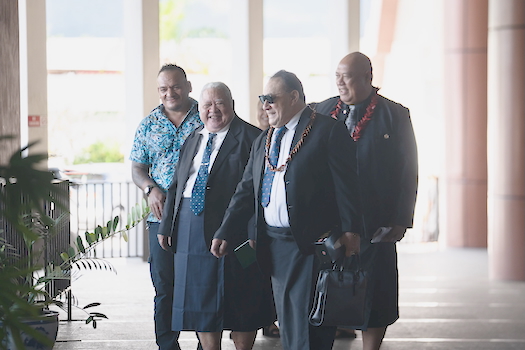 Samoa opposition leader and others