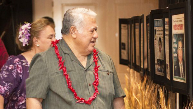   Prime Minister Tuilaepa Dr. Sa’ilele Malielegaoi. 