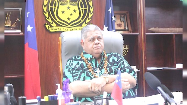 Prime Minister Hon Laaulialemalietoa Leuatea Polataivao Fosi Schmidt