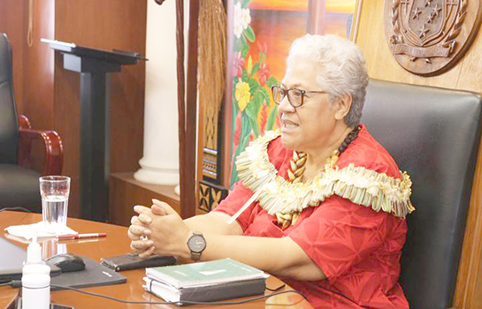 Prime Minister Fiame Naomi Mataafa