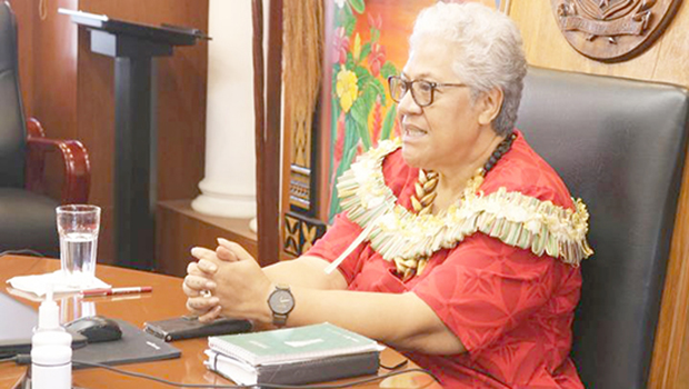 Samoa Prime Minister Fiame Naomi Mata'afa