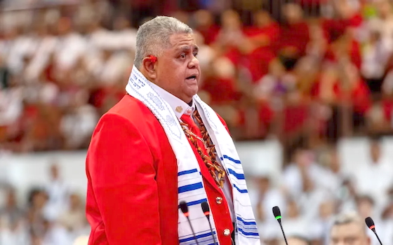 Prime Minister of Samoa, Hon. Laaulialemalietoa Leuatea Polataivao Fosi Schmidt