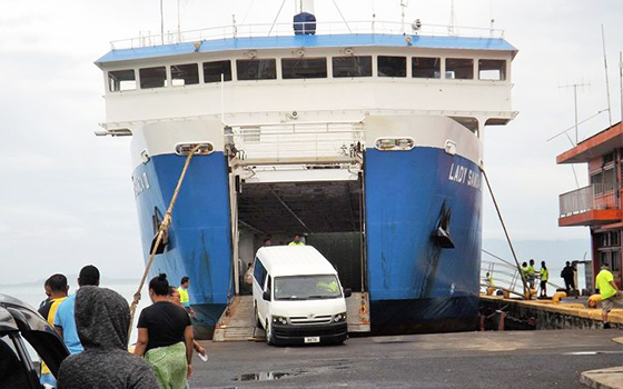 Samoa Shipping Corporation ferry 