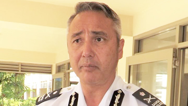 Police Commissioner Fuiavailili Egon Keil 