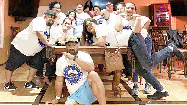 Some members of the Samoana Class of 1999