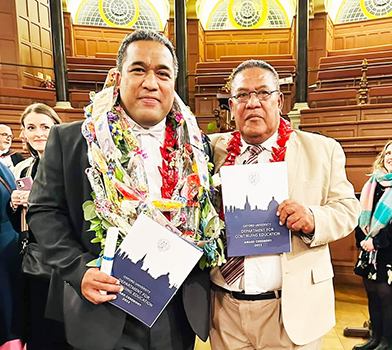 Samoa Consul General Fata Brian Kaio 