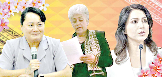 Sandra, Sinavaiana and Tulsi  in composit photo