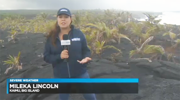 Hawaii News Now reporter on the Big Island