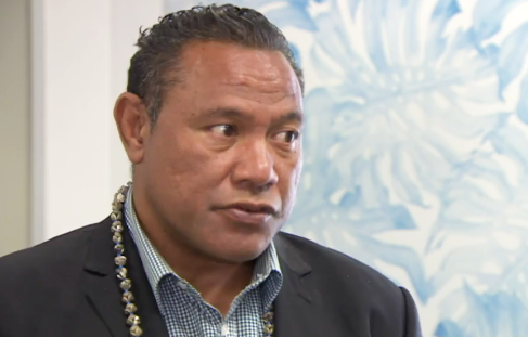 Former All Blacks and Manu Samoa halfback Ofisa Tonu’u 