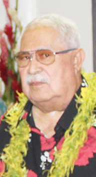 Senate President Tuaolo Manaia Fruean